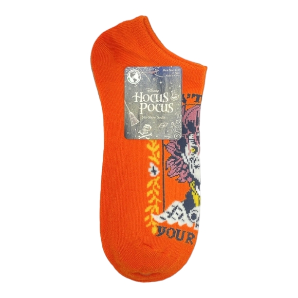 Y2K 90s Whimsigoth Hocus Pocus Women's 2 Pack No Show Socks - Picture 4 of 5